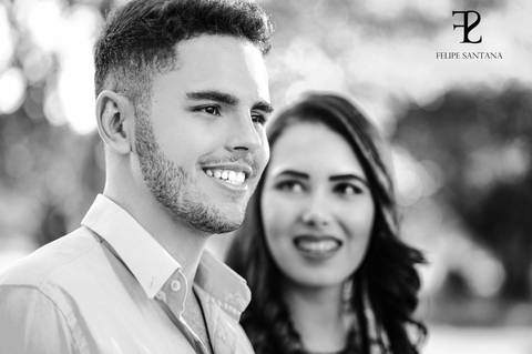 Fotografo de Cataguases Felipe Santana Fotografia - Fotografia em Cataguases - noivos sorrindo'