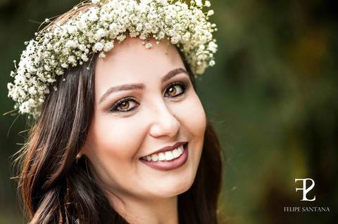 Coroa de flores naturais em Cataguases '