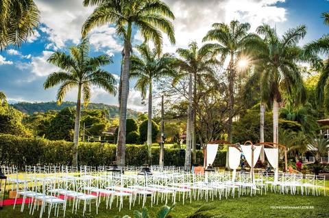 Espaço Festas Manto Verde em Cataguases, Casamento de tarde em Cataguases'