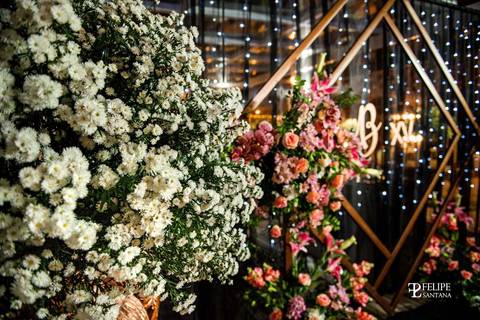 Decoração luxuosa no Manto Verde Festas em Cataguases - Minas Gerais '