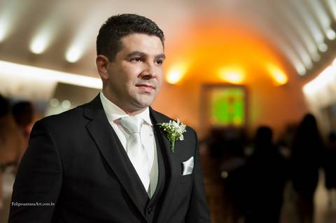 noivo, igreja em cataguases, casamento, fotografia'