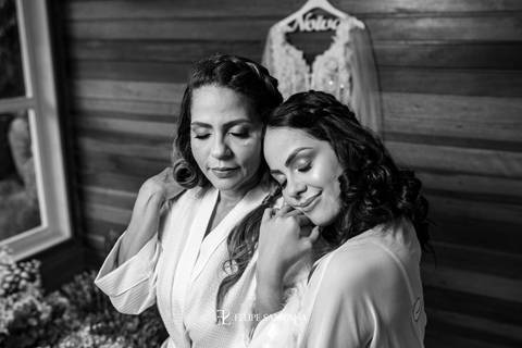 felipe fotografo casamento foto da mae da noiva no making of'