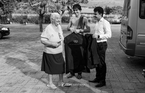 fotografia discontraida para casamento vo da noiva fotografo de casamento'