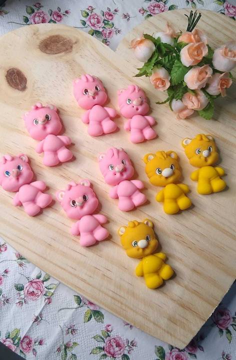 ursinhos de biscuit 2'