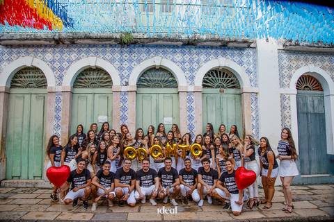 foto da turma conclusão de curso 50%'