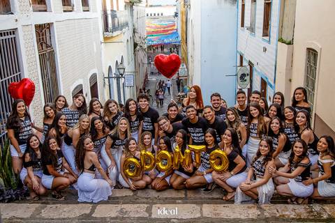 foto da turma conclusão de curso 50%'