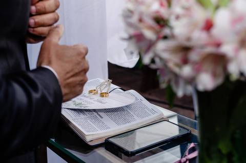 Detalhes da cerimonia'