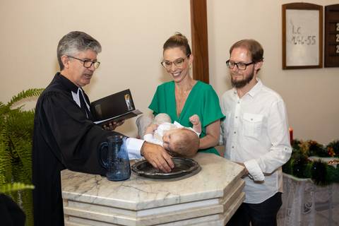 Batizado do Theodoro em Taquara, registrado por Ander Lopes'