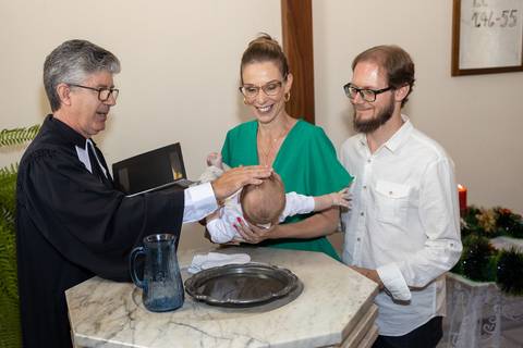 Batizado do Theodoro em Taquara, registrado por Ander Lopes'