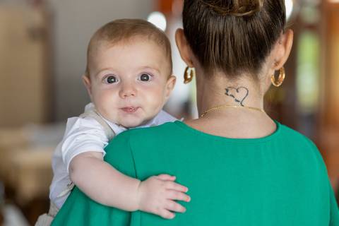 Batizado do Theodoro em Taquara, registrado por Ander Lopes'