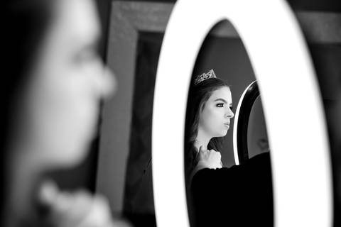 Festa de 15 anos em Taquara, fotógrafo Ander Lopes Fotografia, debutante com making of 2023'