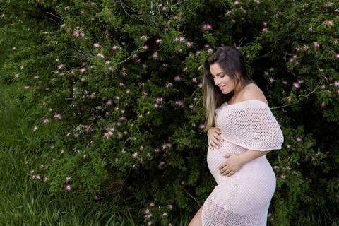 fotografia de gestante em holambra 
vestido gestante roupa figurino'