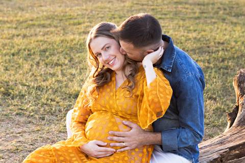 fotografia de gestante em holambra 
vestido gestante roupa figurino'