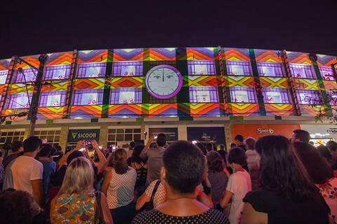 Espetáculo de Natal pelas lentes de fotógrafo de Londrina.'