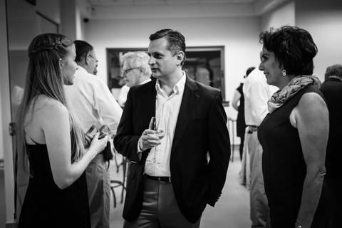 Fotografia social e corporativa de diretores da Horizon John Deere.'