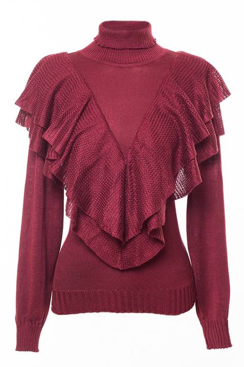 Blusa de inverno em imagem de Roberto Custodio, fotógrafo profissional de produto comercial e publicitário em Londrina PR.'