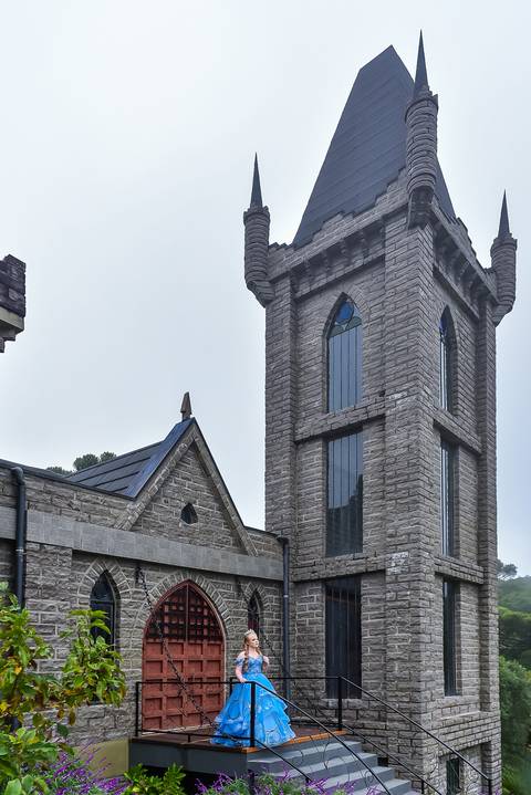 Ensaio fotográfico de 15 anos em castelo'