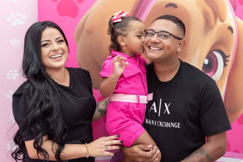 Fotos do aniversário infantil Patrulha Canina Skye'