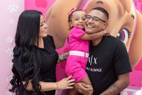 Fotografia de aniversário infantil de 3 anos em Gravataí'