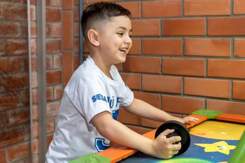 JP se divertindo na sua festa de 5 anos'