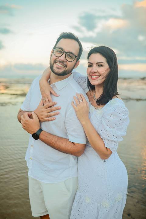 Romance na Bahia: Pedido de casamento surpresa de Diogo para Fernanda em um ensaio fotográfico encantador. Emoção e amor eternizados. Praia do Forte-Ba, Foto da Hora por Waldyr Lantyer'