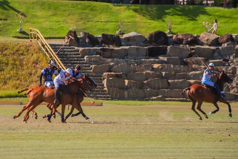 As imagens capturam a força e a elegância do polo. No Polo Club, a tradição e a emoção do esporte equestre brilham no V Torneio Polomar.'