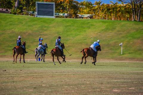 Registros incríveis das partidas no V Torneio Polomar, onde a habilidade dos jogadores e a força dos cavalos criaram momentos inesquecíveis no Polo Club'