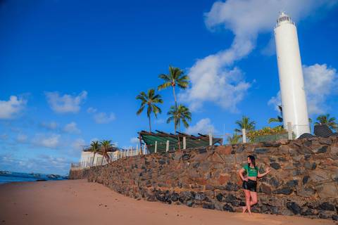 Sensibilidade e olhar artístico transformam o amanhecer da Bahia em poesia visual.'