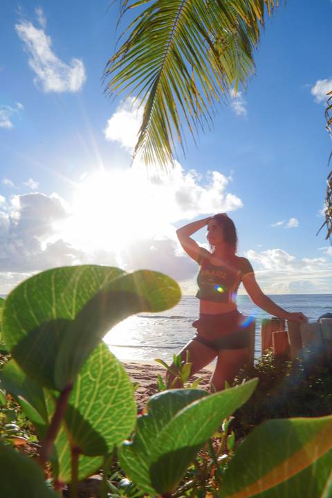 Sensibilidade e olhar artístico transformam o amanhecer da Bahia em poesia visual.'