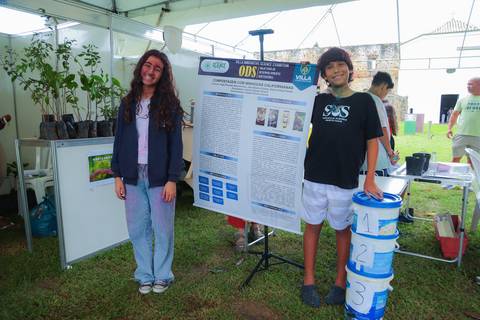 escola bilíngue em Praia do Forte educação premium Bahia Villa Global Education melhores escolas da Linha Verde onde matricular meu filho em Praia do Forte Castelo Garcia D’Ávila eventos plantio de ipê e pau-brasil escolas com foco fotografo praia '