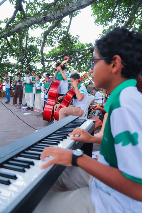 A presença ativa da Villa Global Education foi um verdadeiro show à parte. Seus alunos apresentaram soluções criativas e conscientes sobre preservação ambiental, mostrando na prática a importância de uma educação moderna, conectada com os desafios do mund'