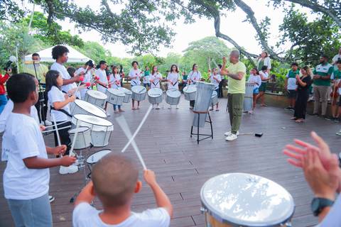 A presença ativa da Villa Global Education foi um verdadeiro show à parte. Seus alunos apresentaram soluções criativas e conscientes sobre preservação ambiental, mostrando na prática a importância de uma educação moderna, conectada com os desafios do mund'