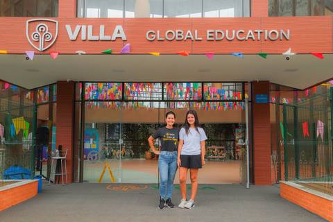escola bilíngue em Praia do Forte educação premium Bahia Villa Global Education melhores escolas da Linha Verde onde matricular meu filho em Praia do Forte Castelo Garcia D’Ávila eventos plantio de ipê e pau-brasil escolas com foco ambiental na Bahia mora'
