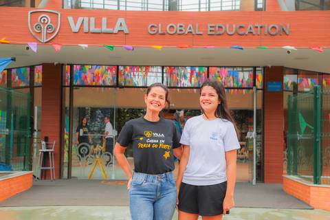 escola bilíngue em Praia do Forte educação premium Bahia Villa Global Education melhores escolas da Linha Verde onde matricular meu filho em Praia do Forte Castelo Garcia D’Ávila eventos plantio de ipê e pau-brasil escolas com foco ambiental na Bahia mora'