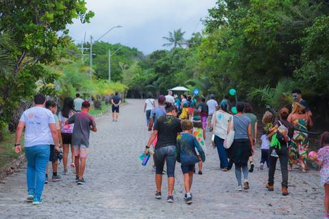 escola bilíngue em Praia do Forte educação premium Bahia Villa Global Education melhores escolas da Linha Verde onde matricular meu filho em Praia do Forte Castelo Garcia D’Ávila eventos plantio de ipê e pau-brasil escolas com foco fotografo praia '
