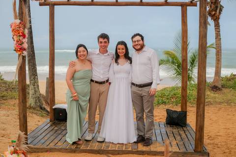 O Iberostar Selection Praia do Forte, com sua beleza natural e estrutura à beira-mar, é o cenário perfeito para casamentos e elopements românticos.'