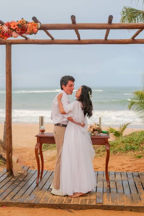 O Iberostar Selection Praia do Forte, com sua beleza natural e estrutura à beira-mar, é o cenário perfeito para casamentos e elopements românticos.'