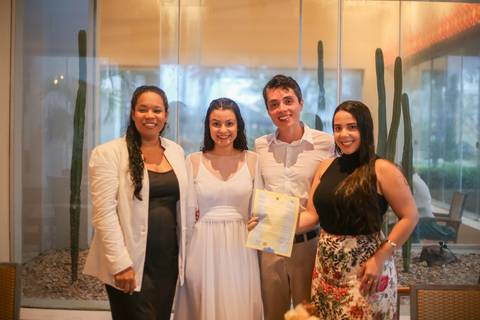 Este casamento civil no Iberostar é inspiração para noivas que sonham com uma cerimônia intimista, elegante e conectada à natureza.'