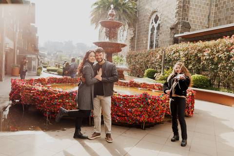 Pedido de casamento em gramado fonte do amor eterno gramadobook ensaio fotos barato prime gourmet fotografo noivado prime gourmet Ensaio Fotografico promocional promoção violinista'