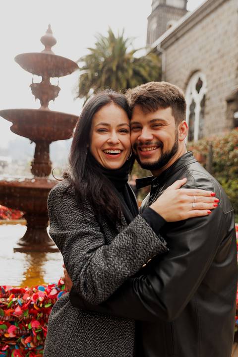 Pedido de casamento em gramado fonte do amor eterno gramadobook ensaio fotos barato prime gourmet fotografo noivado prime gourmet Ensaio Fotografico promocional promoção violinista'