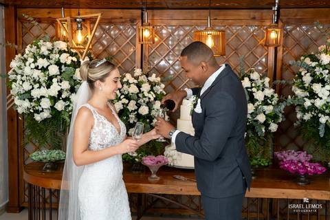 recepção do casamento no espaço Fleming na Pampulha bh'