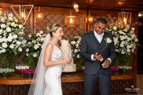 recepção do casamento no espaço Fleming na Pampulha bh'