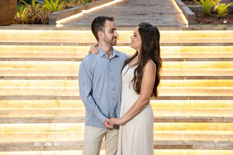 Fotografia de pre casamento em Betim no espaço sancturiam em Betim com fotos o fotógrafo de Betim Israel lemos'
