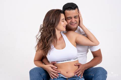 fotografia de gestante em bom despacho'