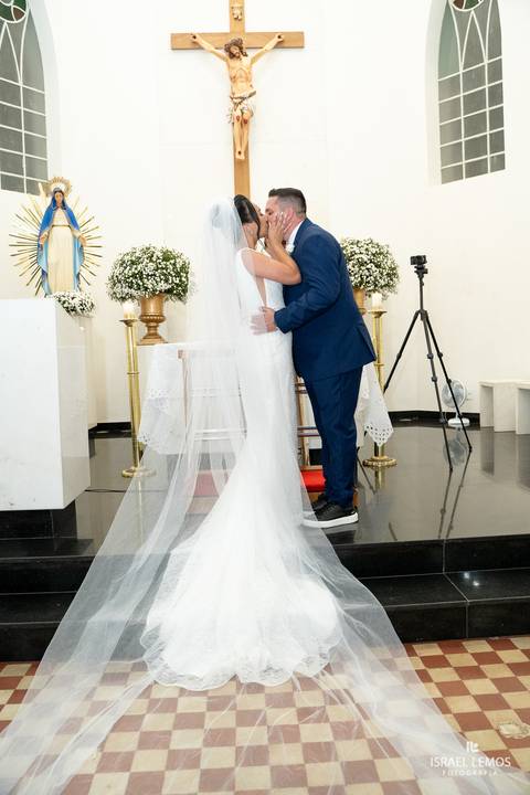 beijo de Fernanda e douglas n s dąs graças fotografo'