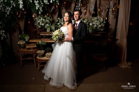 recepção de casamento no espaço shangrila'
