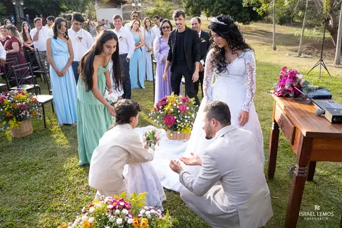 damas e pajens em casamento Divinópolis '