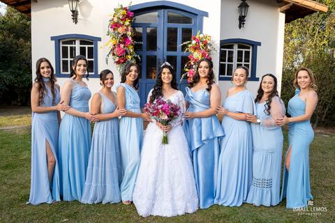 Vestido para madrinhas em Divinópolis '