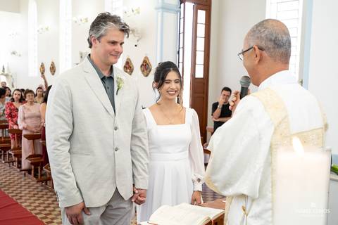 casamento lindo na igreja Paróquia São Carlos Borromeu'