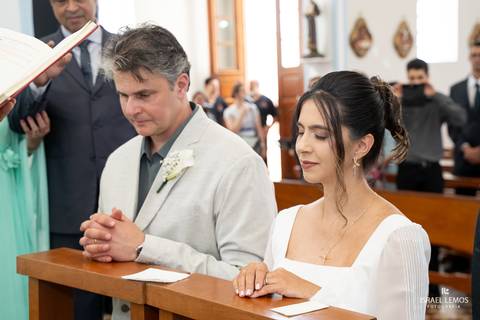 casamento lindo na igreja Paróquia São Carlos Borromeu'